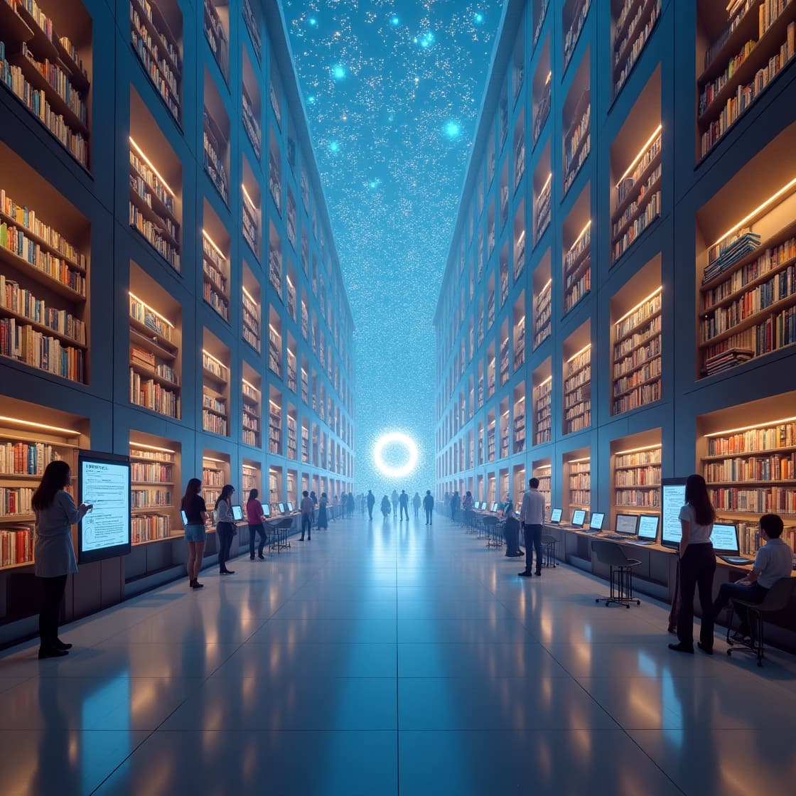 Students using Coursify